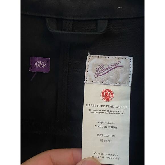 Garbstore navy multipocket chore coat m xlarge - Picture 8 of 9